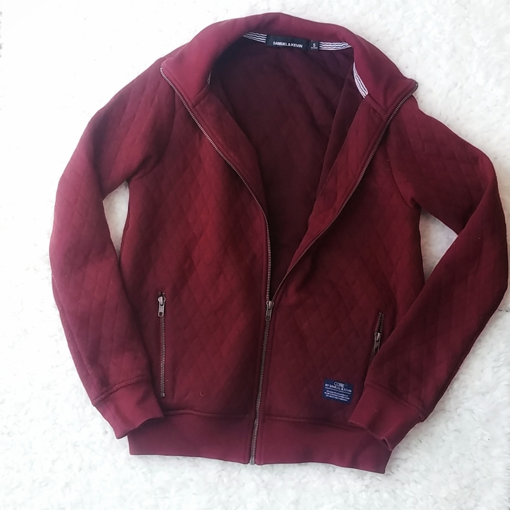 Samuel & Kevin Quilted Full Zip Jacket